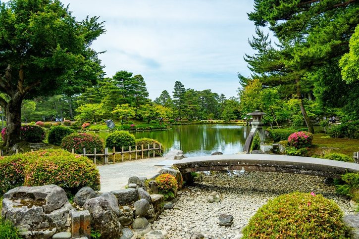Kanazawa - Zahrada Kenrokuen