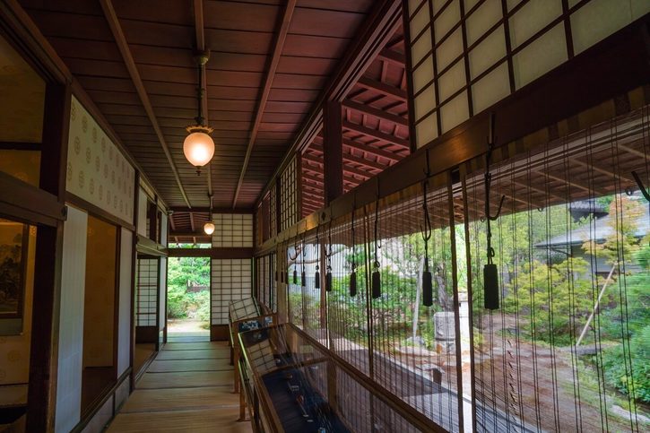 Kanazawa - Zeleň a chladivé pokoje v japonském stylu