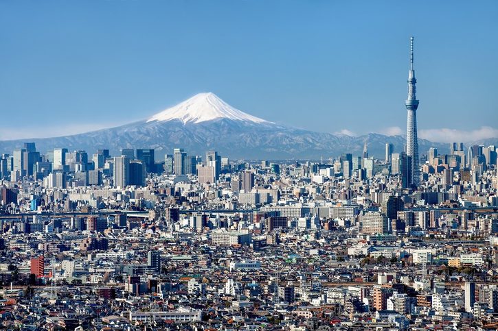 Tokio - Panorama Tokia 