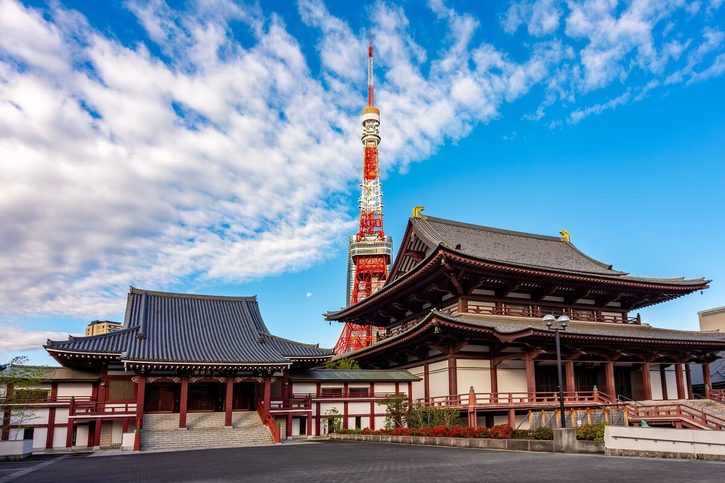 Tokio - Chrám Zōjō-ji
