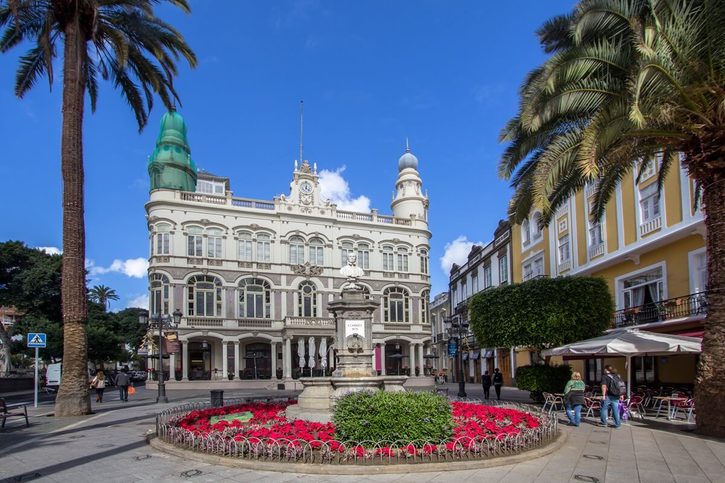 Las Palmas - Kulturní centrum Gabinete Literario.
