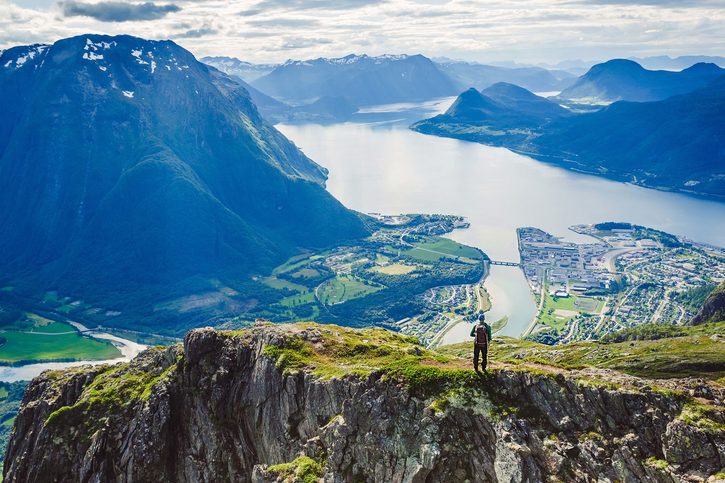 Åndalsnes - Panoramatický výhled