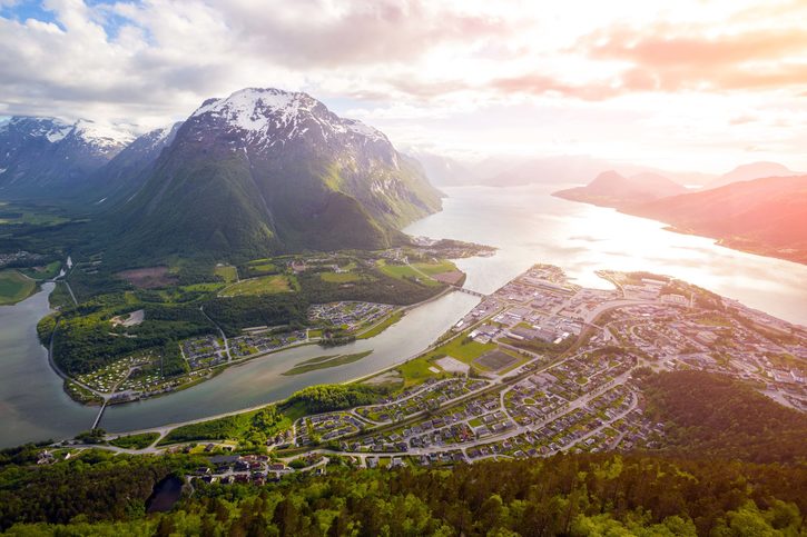  Åndalsnes - Panoramatický výhled 