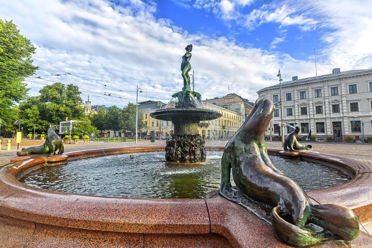 Helsinky - Fontána Havis Amanda 