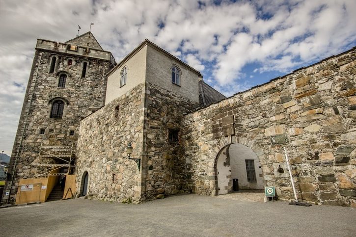 Bergen - Pevnost Bergenhus