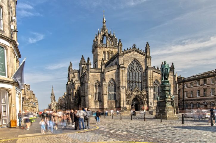 Edinburgh - Katedrála svatého Gilese