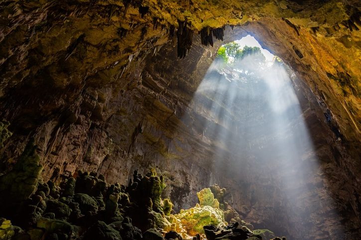 Krápníkové jeskyně Grotte di Castellana
