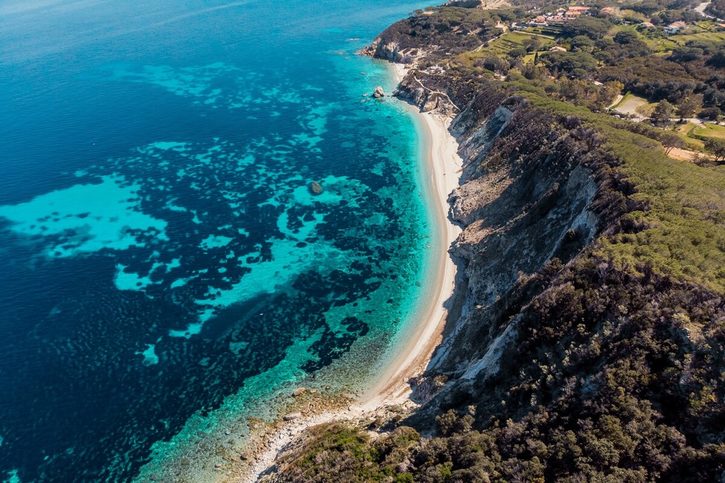 Portoferraio - Pláž Sansone.
