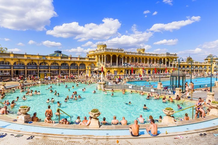 Termální lázně v Budapešti