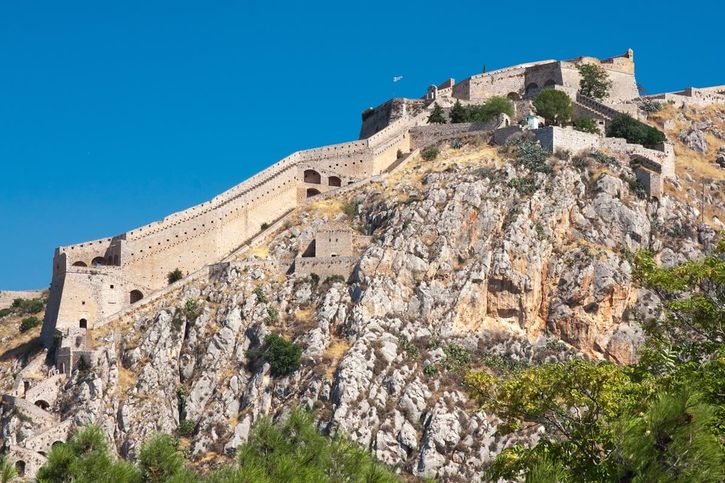 Nafplio - Starověká pevnost Palamidi