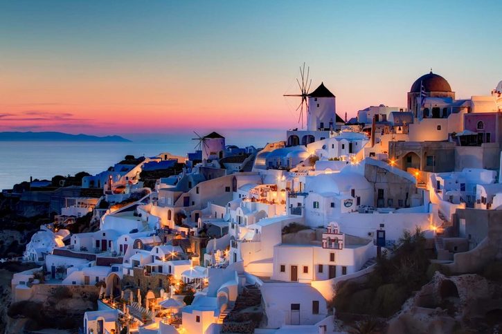 Santorini - Městečko Oia