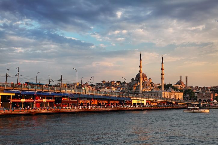 Istanbul - Galatský most 