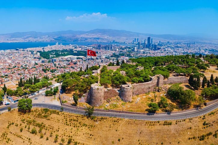 Izmir - pevnost Kadifekale