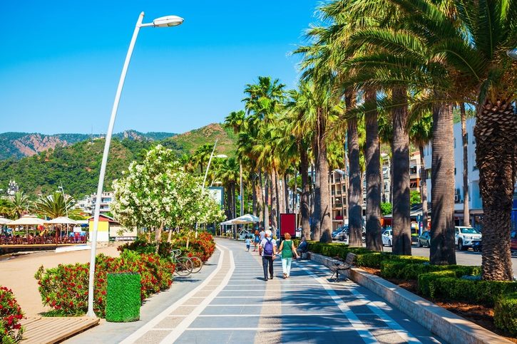 Marmaris - Pobřežní promenáda 