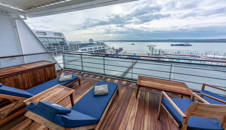 Duplexes & Suites, balkon - Queen Mary 2