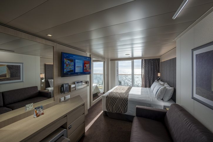 Kajuta Deluxe s balkonem (BR2) - MSC World Europa