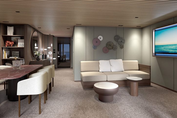The Haven Dvoupatrové apartmá se 3 ložnicemi a velkým balkonem (H8) - Norwegian Aqua