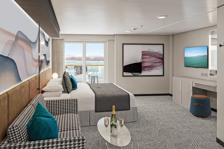 Rodinné apartmá s hlavní ložnicí a balkonem (SR, SL) - Norwegian Aqua