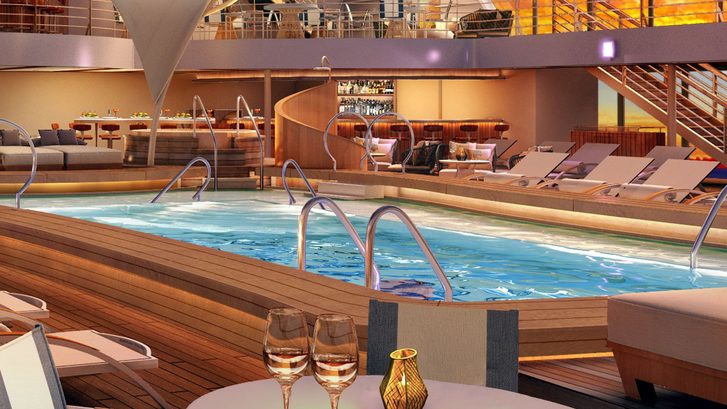 Bazén - Seabourn Encore