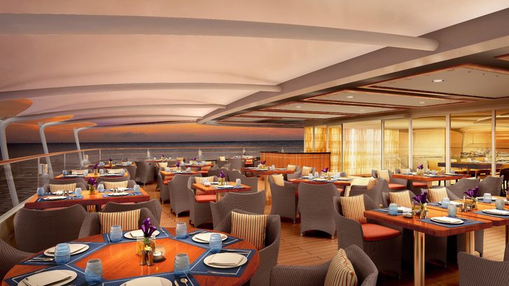 Restaurace - Seabourn Encore