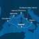 Itálie, Francie, Španělsko z Cagliari na lodi Costa Smeralda