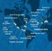 Itálie, Francie, Španělsko, Portugalsko, USA, Bahamy, Panama, Kostarika, Guatemala, Mexiko z Civitavecchia na lodi Costa Deliziosa