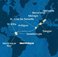 Martinik, Guadeloupe, Svatý Kryštof a Nevis, Antigua a Barbuda, Španělsko, Maroko, Francie z Fort-de-France na lodi Costa Favolosa
