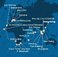 Čína, Vietnam, Thajsko, Singapur, Malajsie, Srí Lanka, Maledivy, Mauricius, Jihoafrická republika, Namibie, Kapverdy, Španělsko, Francie, Itálie z Hong Kongu na lodi Costa Deliziosa