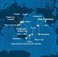 USA, Francouzská Polynésie, Fidži, Nová Kaledonie, Austrálie, Papua Nová Guinea, Japonsko, Jižní Korea, Tchaj-wan, Čína ze San Francisca na lodi Costa Deliziosa