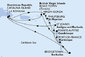 Barbados, Martinik, Guadeloupe, Britské Panenské ostrovy, Dominikánská republika, Zámořské území Velké Británie, Svatý Martin, Antigua a Barbuda z Bridgetownu na lodi MSC Opera