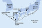 Japonsko, Jižní Korea z Tokia na lodi MSC Bellissima