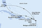 USA, Dominikánská republika, Antigua a Barbuda, Svatý Martin z Miami na lodi MSC Seashore