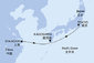 Čína, Japonsko ze Šanghaje na lodi MSC Bellissima