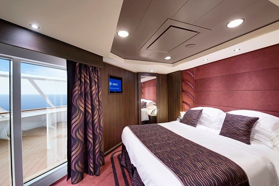 Čtyřlůžkové Rodinné apartmá Yacht Club Executive Suite (YCT) - MSC Preziosa
