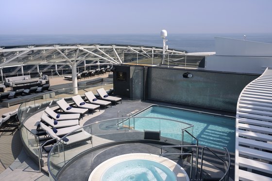 Sluneční paluba, MSC Yacht Club - MSC World America