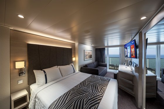Kajuta s balkonem s om. výhl. (BP) - MSC World Europa