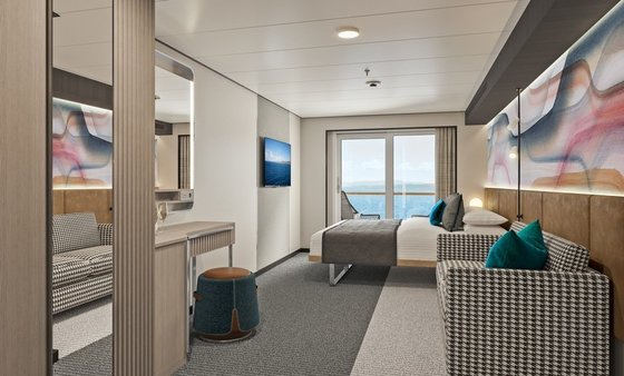 Kajuta s balkonem - Norwegian Aqua