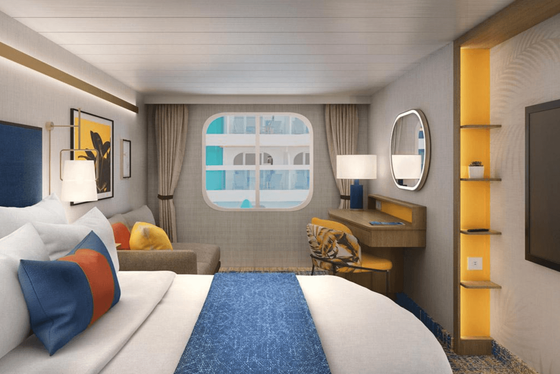 Kajuty s výhledem na čtvrť Surfside (T5) - Star of the Seas