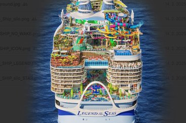 Španělsko, Francie, Itálie z Barcelony na lodi Legend of the Seas